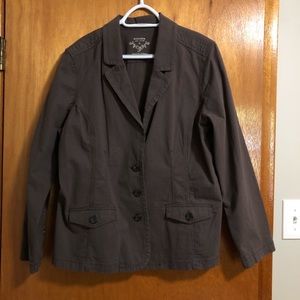 Sonoma brown blazer jacket
